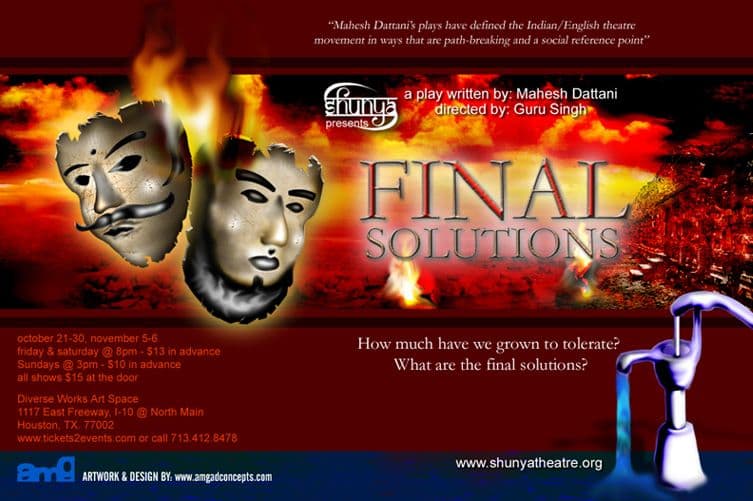 Final Solutions — Shunya Theatre